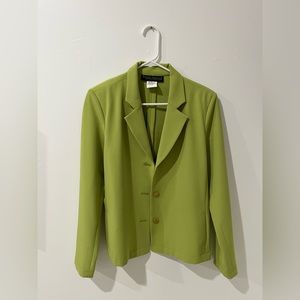 Vintage Harve Bernard 2 Piece Suit Green